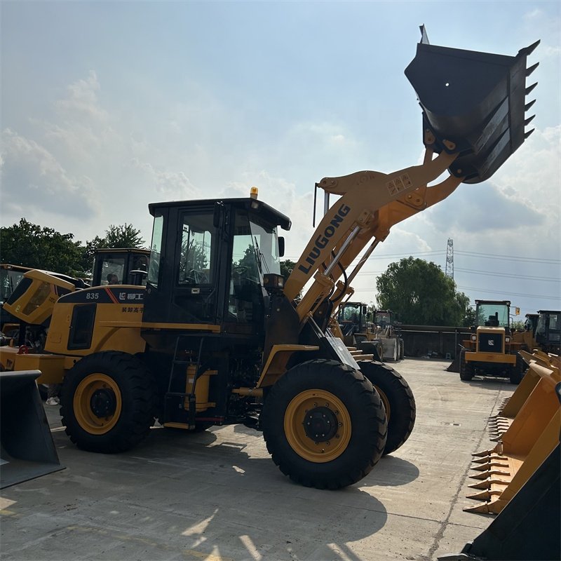 Used original LIUGONG Wheel Loader CLG835 Used Earth Moving Machinery Equipment Used Loader CLG835