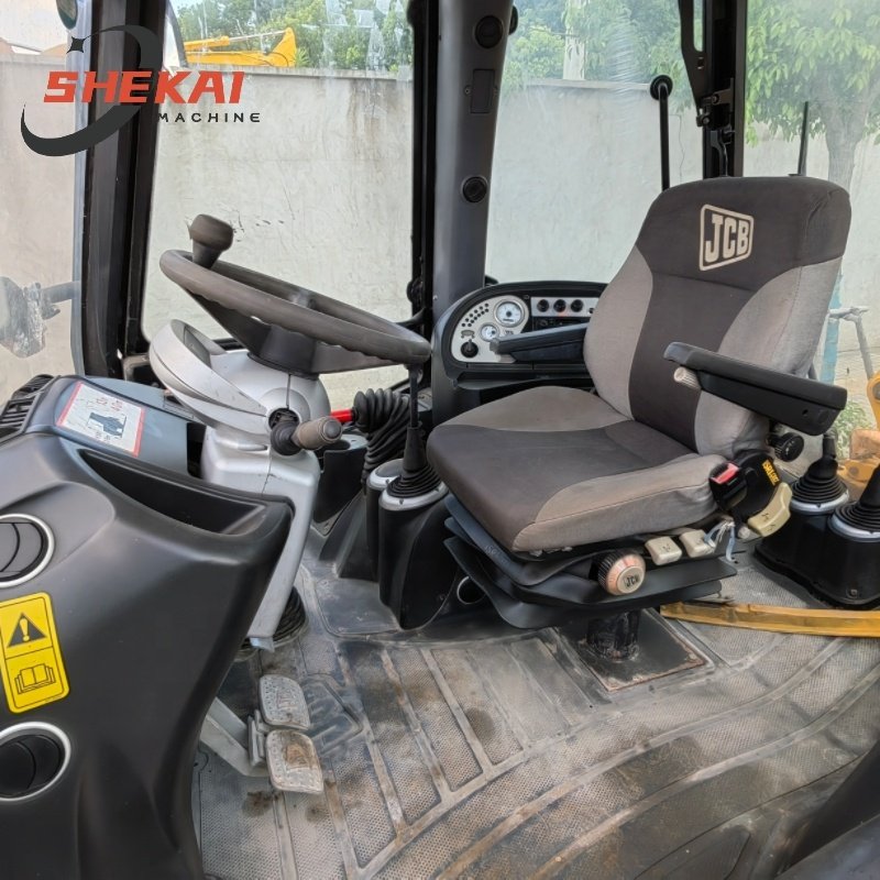 Used Construction Machinery Wheel JCB 3CX Backhoe Loader In Shanghai