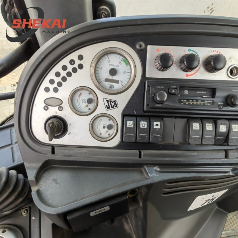 Used Construction Machinery Wheel JCB 3CX Backhoe Loader In Shanghai