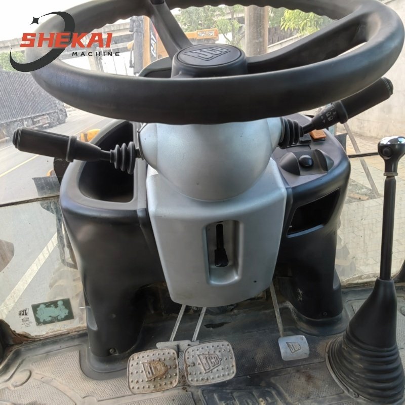 Used Construction Machinery Wheel JCB 3CX Backhoe Loader In Shanghai