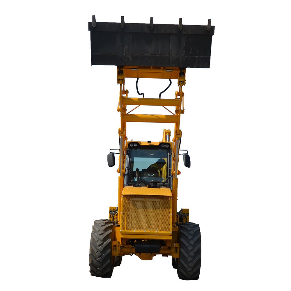 Backhoe Small Tractor Front End Loader and Backhoe Tractor YUCHAI Engine Wheel Loader Electric Battery Small Engine with Gearbox