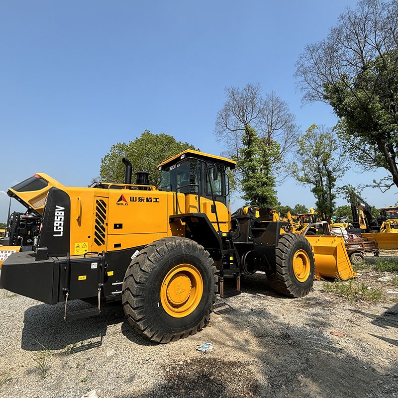 Low price for sale Shandong Lingong 956l loader China used wheel loader Shandong Lingong 956 wheel loader Lg956
