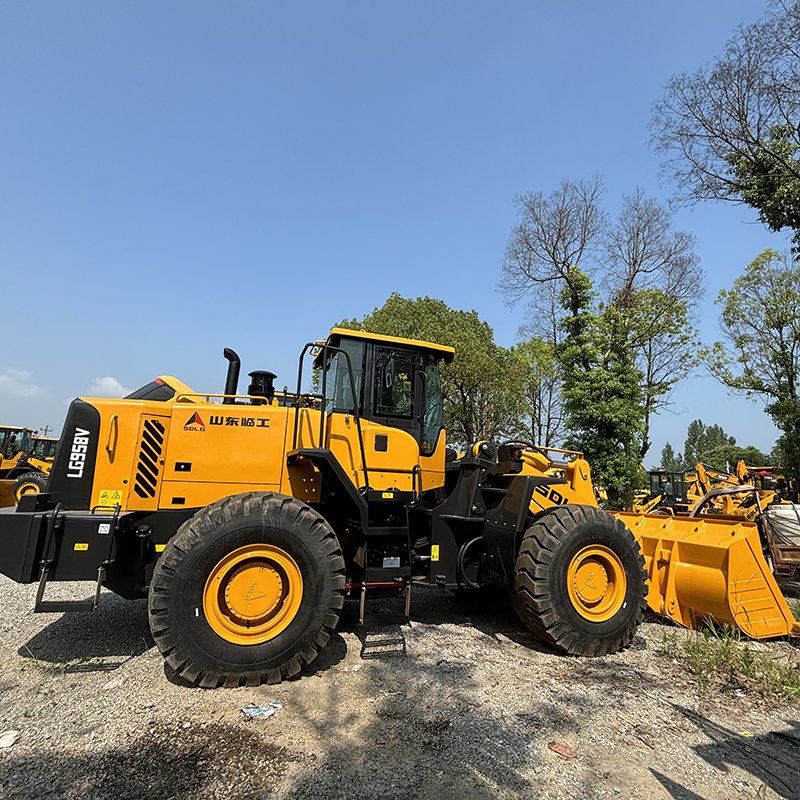 Low price for sale Shandong Lingong 956l loader China used wheel loader Shandong Lingong 956 wheel loader Lg956