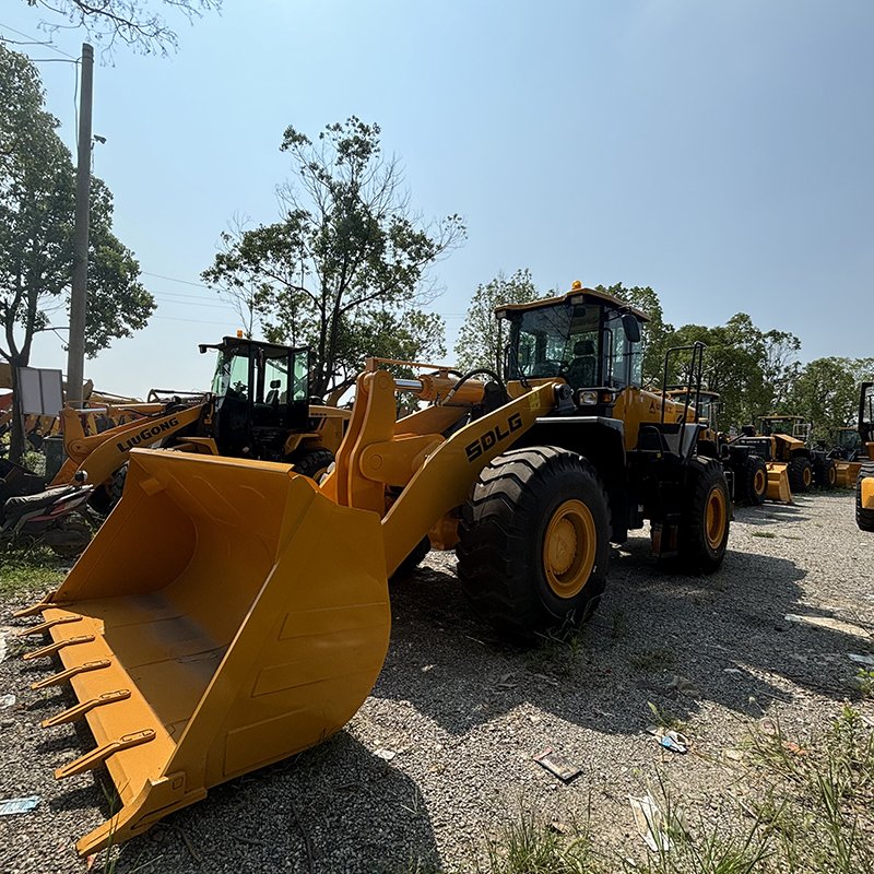 Low price for sale Shandong Lingong 956l loader China used wheel loader Shandong Lingong 956 wheel loader Lg956