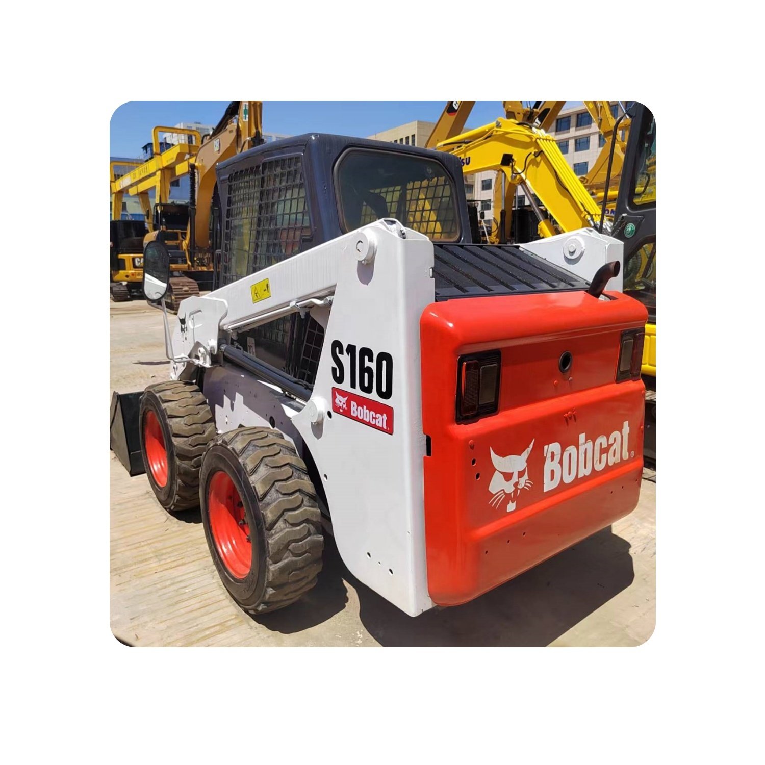 90% New Original Mini Bobcat S160 Skid Steer Loader with good condition