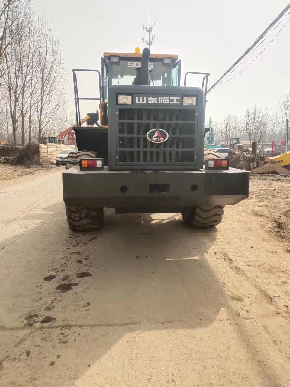 New market 2021 second-hand SDLG wheel loader LG956L sale