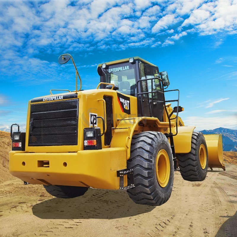 Used Cat Wheel Loader 966h Secondhand 6 Tons Load Capacity Medium Front End Loader Caterpillar 966h
