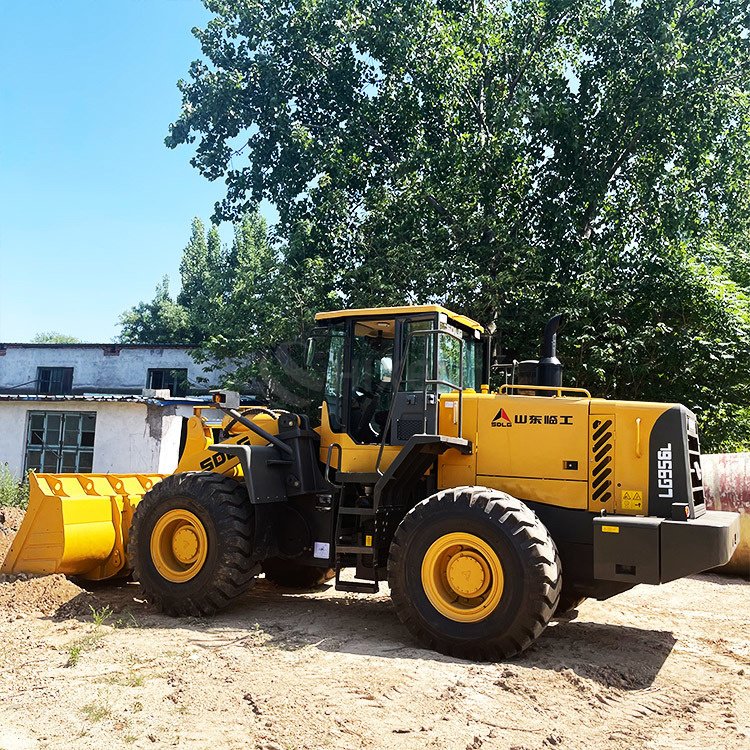 Chinese Brand Wheel Loader Sdlg956L Powerful Used Construction Machinery Front End Loader 856h Clg856 Cat 966h LG956 in Stock