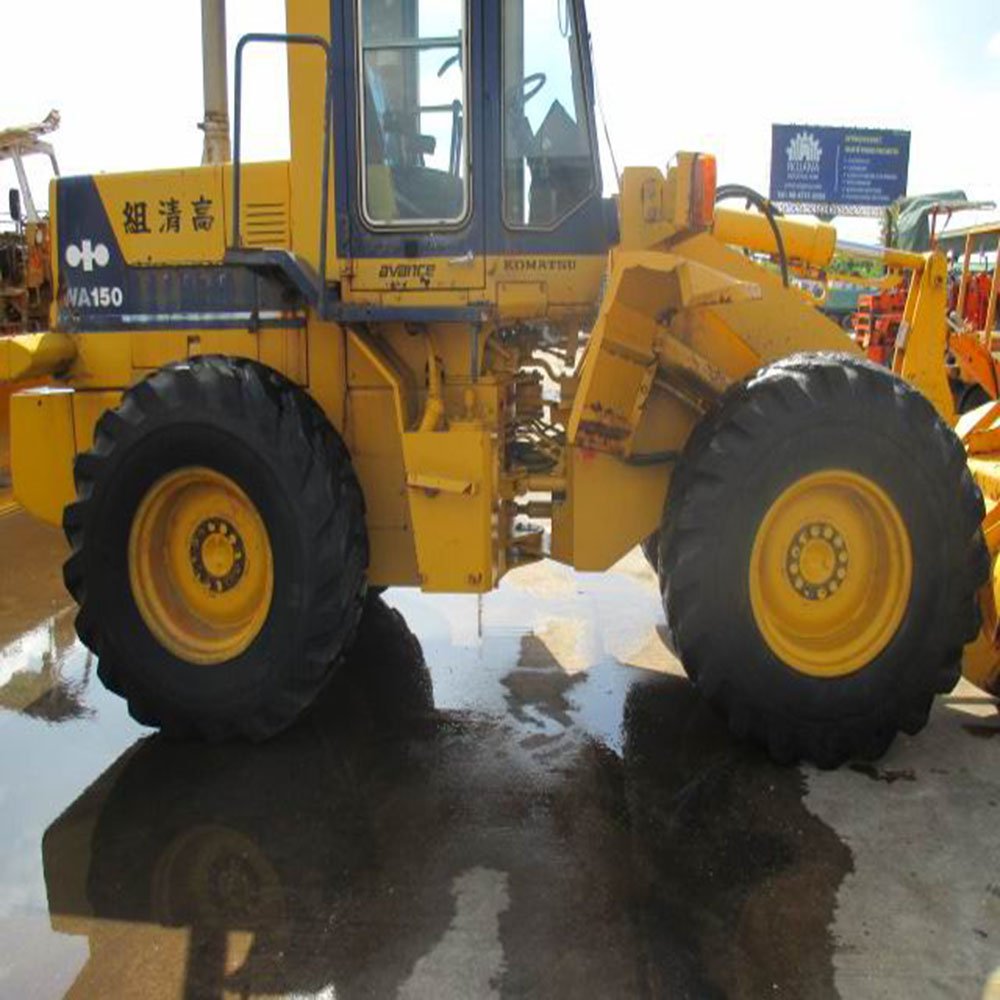 Low Price Used WA 150 Wheel Loader for Sale Backhoe Loader with Core Engine and Pump Components