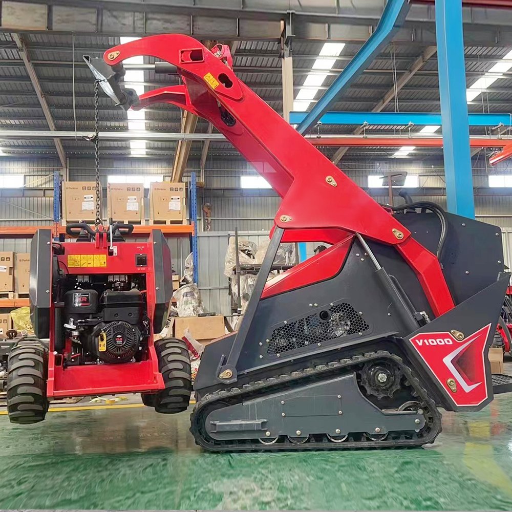 Chinese Factory Cheap Mini Loader Skid Steer Loader For Sale