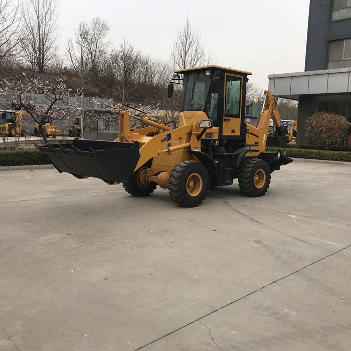 Smallest Wheel Backhoe Loaders Mini Articulated Front End Used Loader For Sale