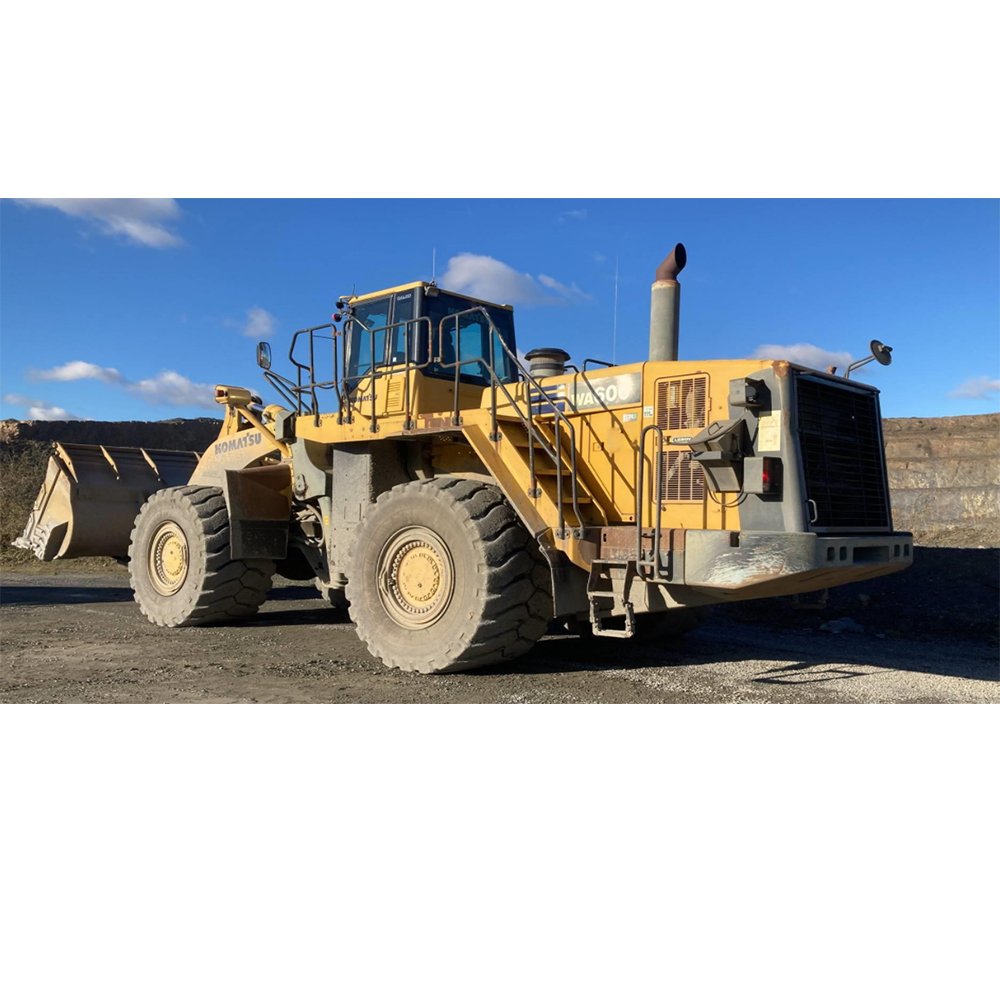 KOMATSU WA600-6 Hot Selling Excavator Small Tractor Loader Wheel Loader Used Excavator China 2019 White Provided Original 1 Unit