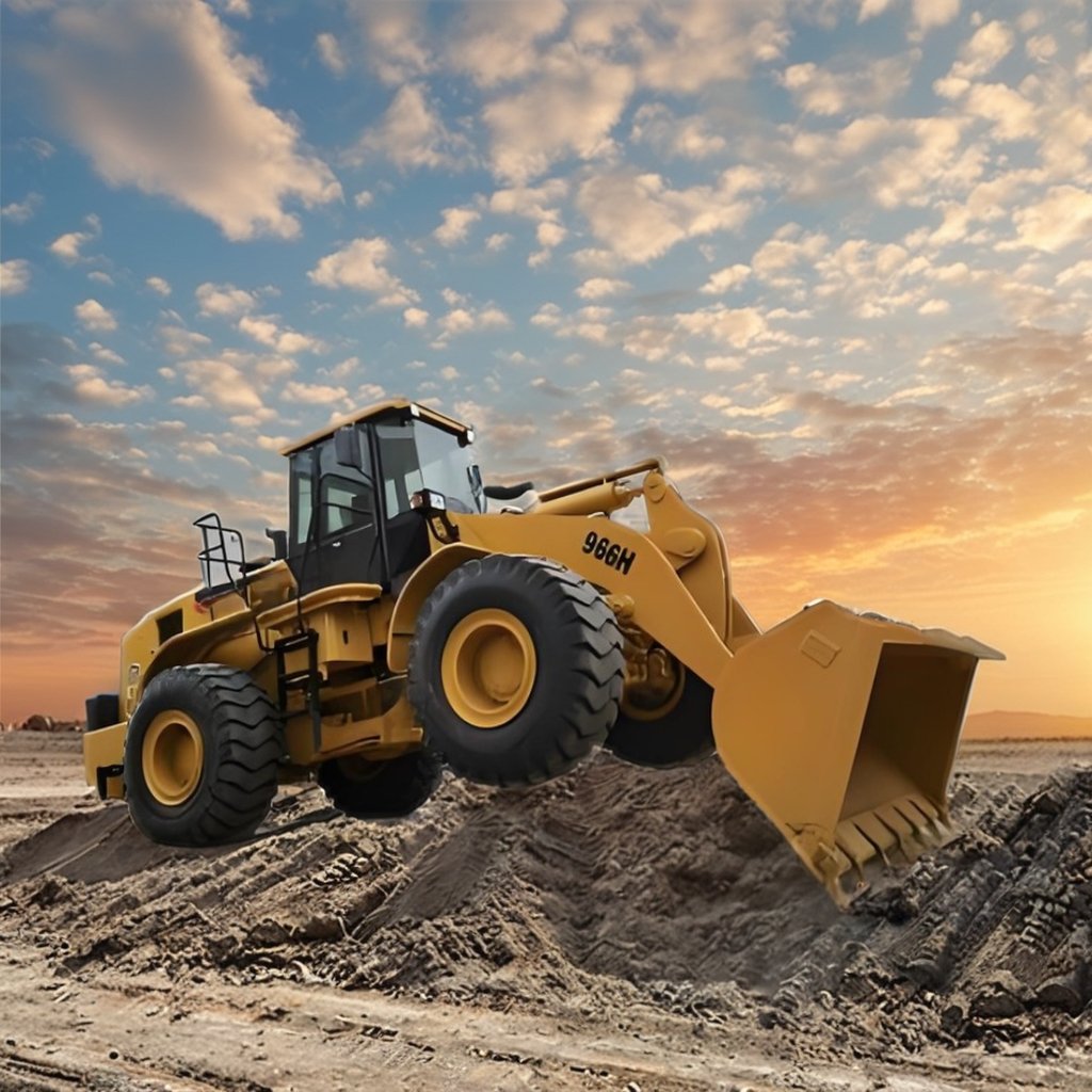 Used 23Ton Wheel Loader Refurbished Road Engineering Equipment with Electric Pump Gearbox Sale Renovate Road Works