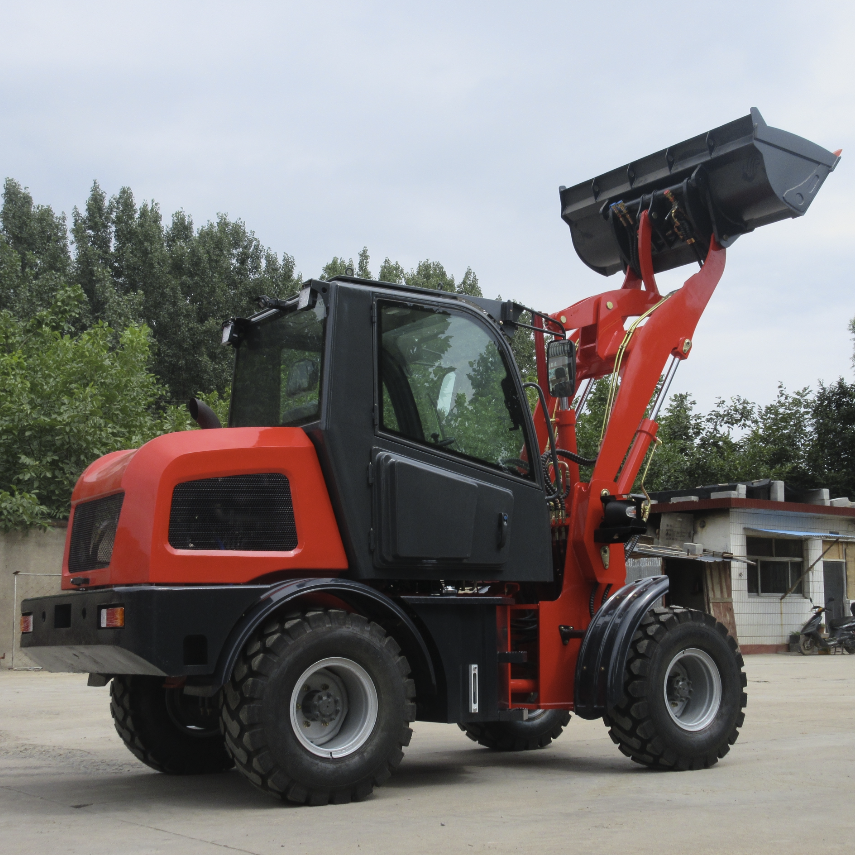 China Top Mini Small Hydraulic Wheel Loader 1600kg with Bucket Used Farm Machinery with Core Engine Components Front End Loader