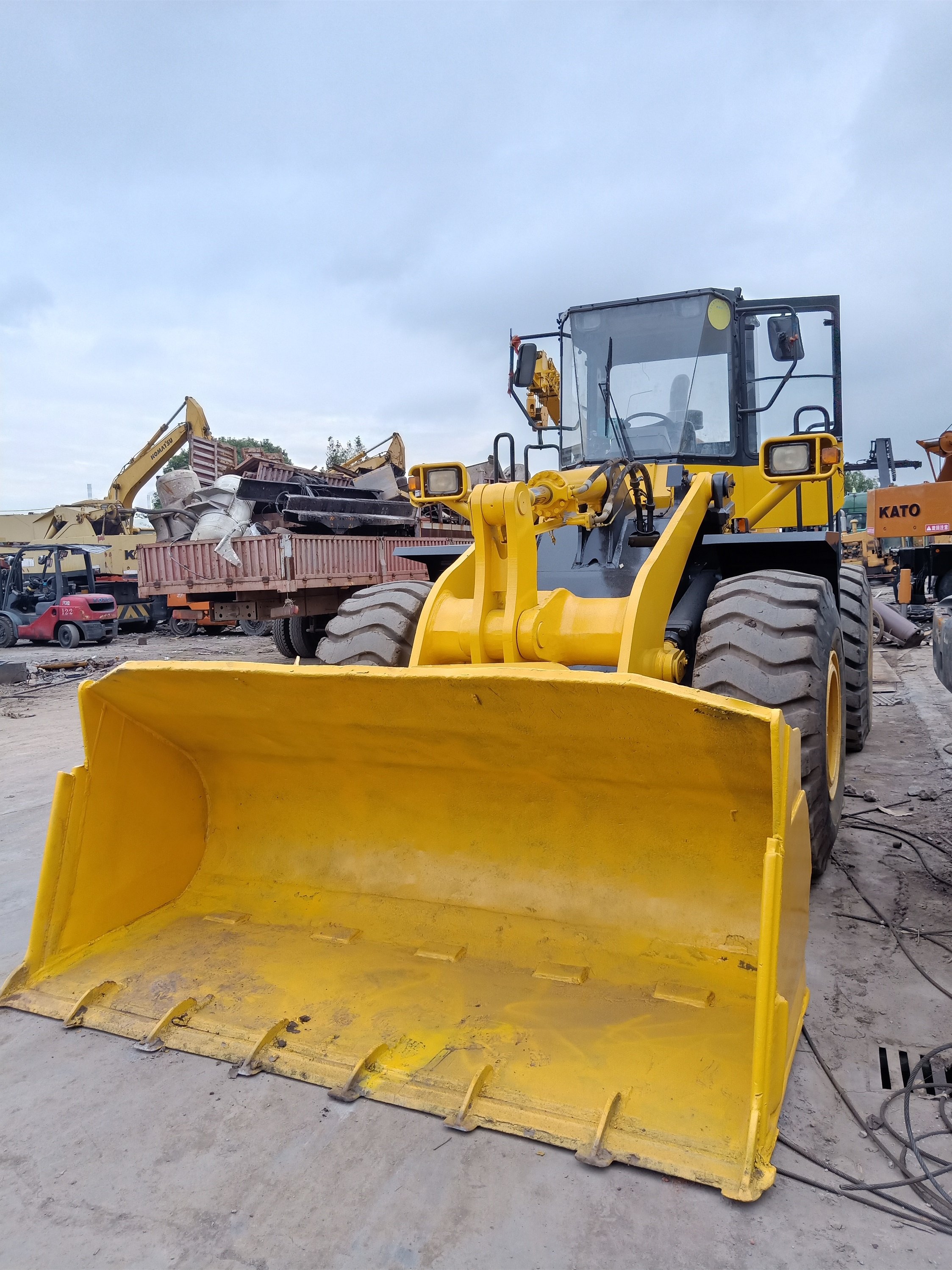 Used Wheel Loaders Komatsu WA380 WA380-6 Wheel Loader