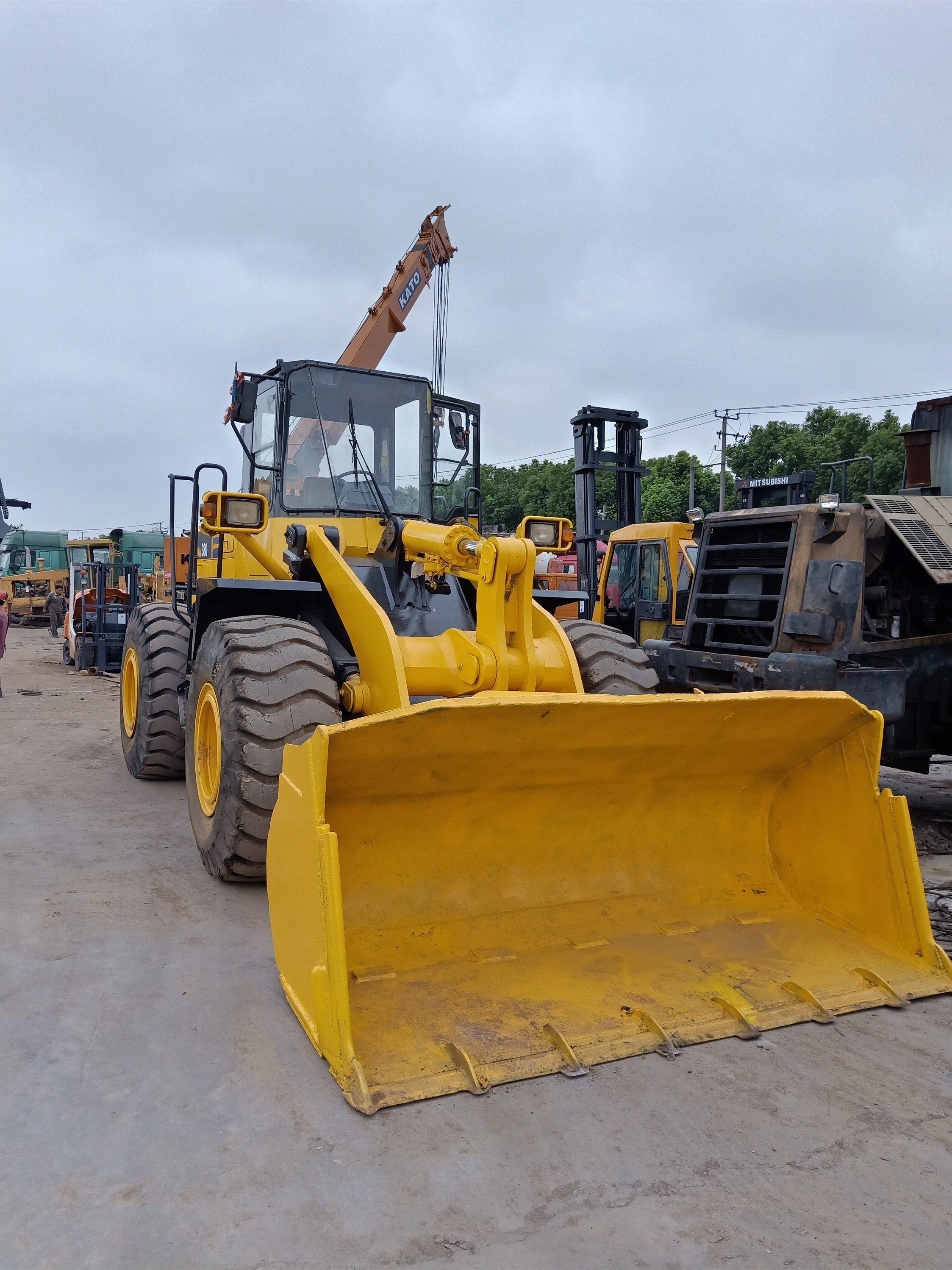 Used Wheel Loaders Komatsu WA380 WA380-6 Wheel Loader