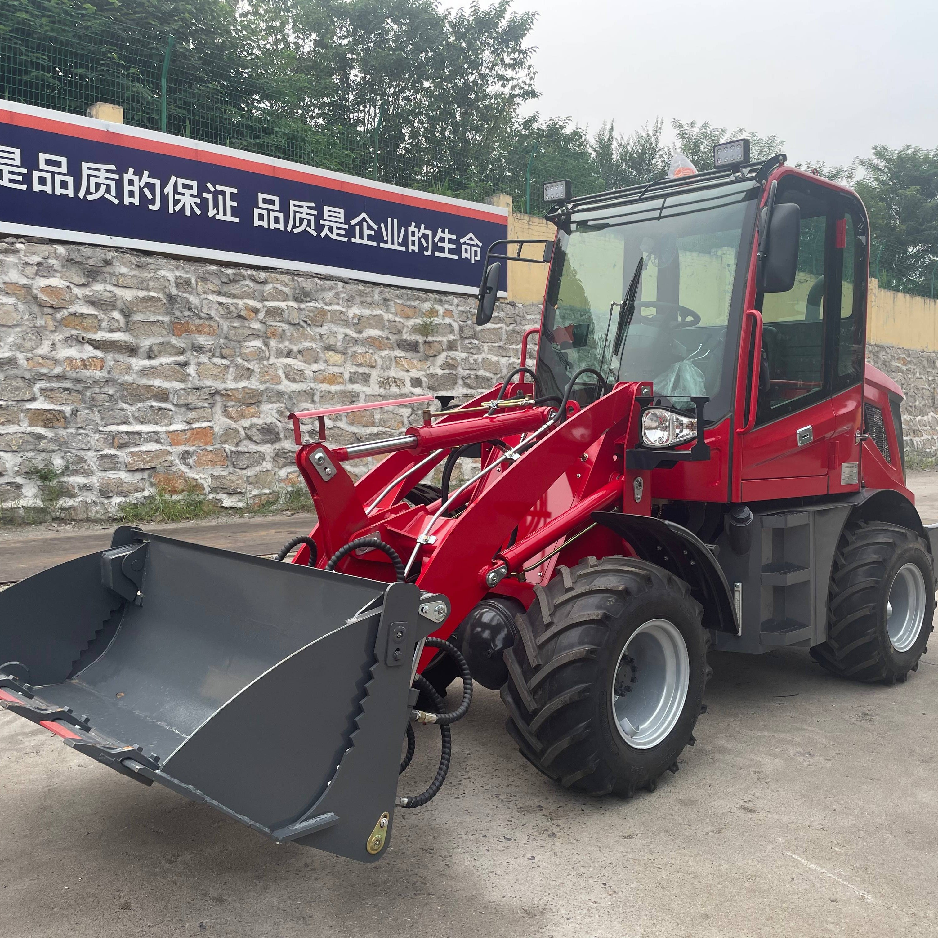 EPA Engine Diesel Front Wheel mini Loader High Quality Cheap Price 1000kg Loader