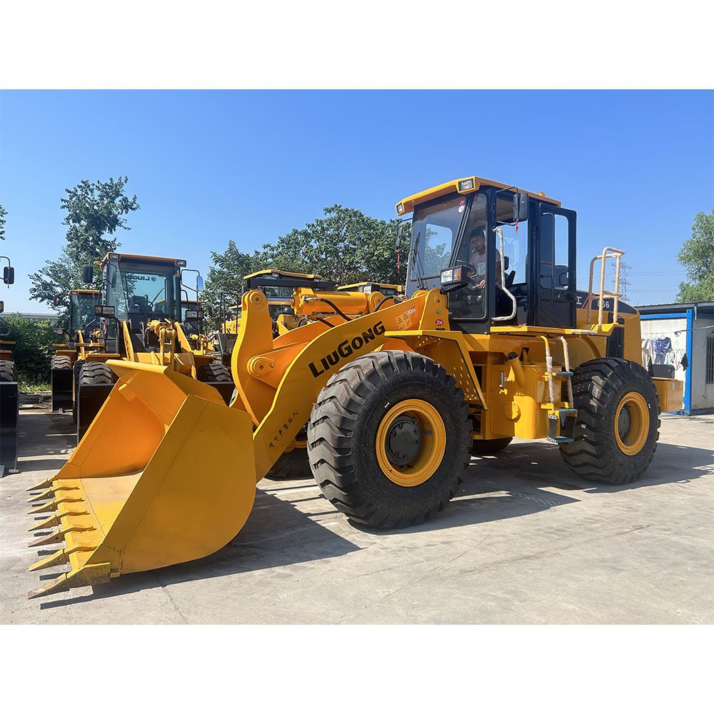 Good Condition used Secondhand LIUGONG 856 Front Loader 5 Ton China Large Articulated Wheel Loader