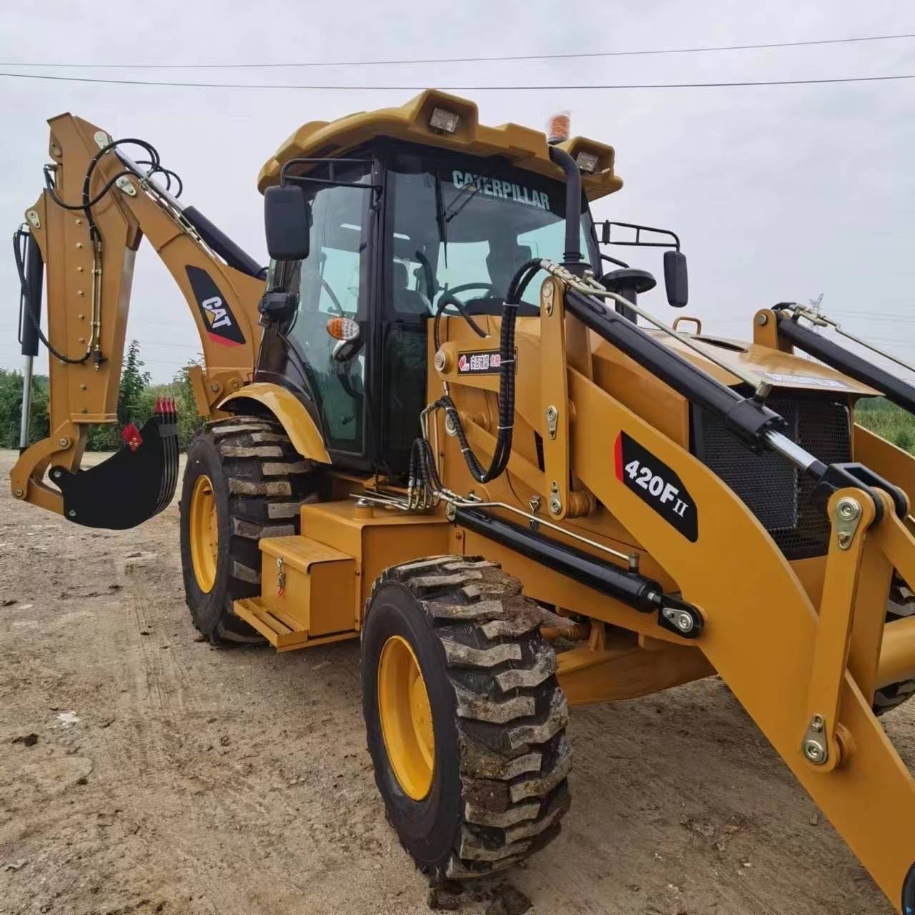 Used USA CAT 420F backhoe loader used cat backhoe 420F