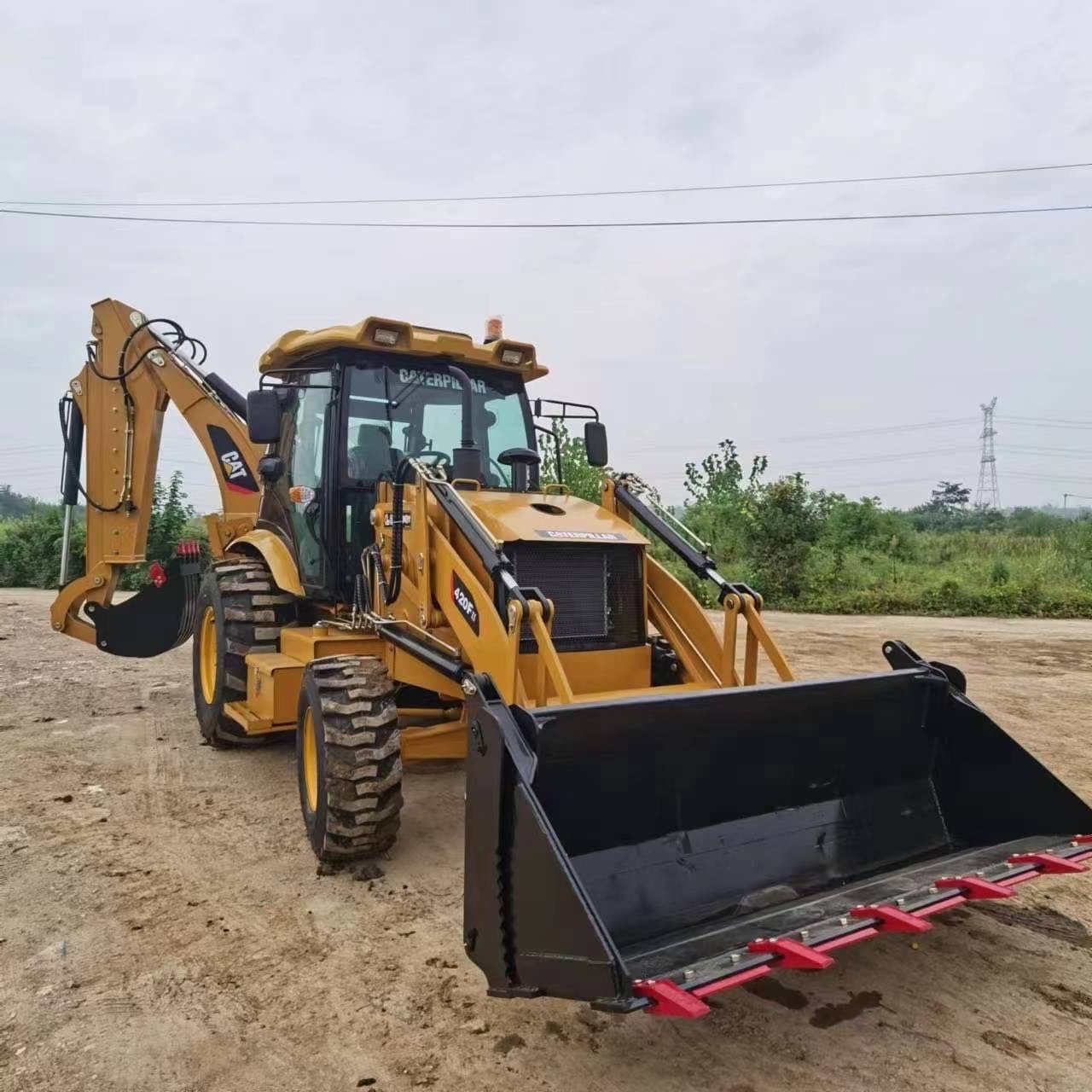 Used USA CAT 420F backhoe loader used cat backhoe 420F