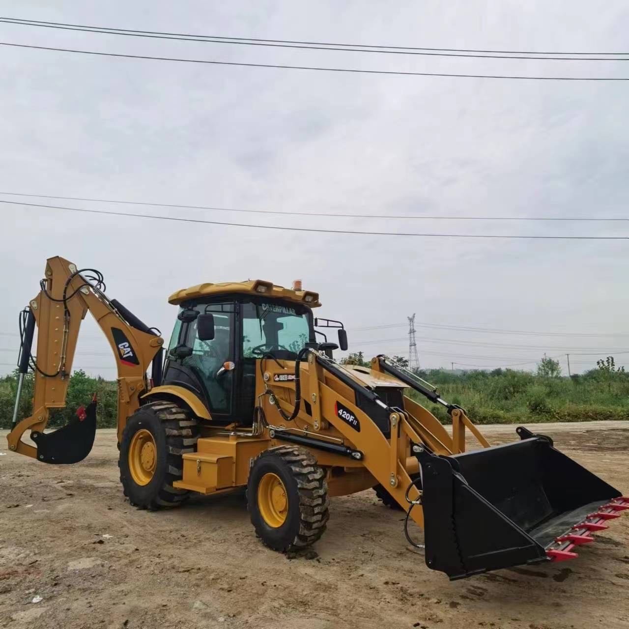 Used USA CAT 420F backhoe loader used cat backhoe 420F