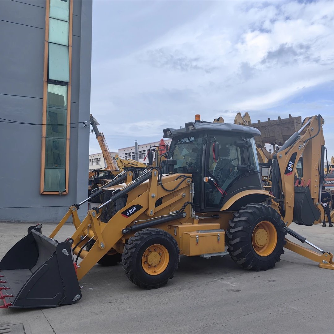 Used CAT 420F Backhoe Loader with Good Price
