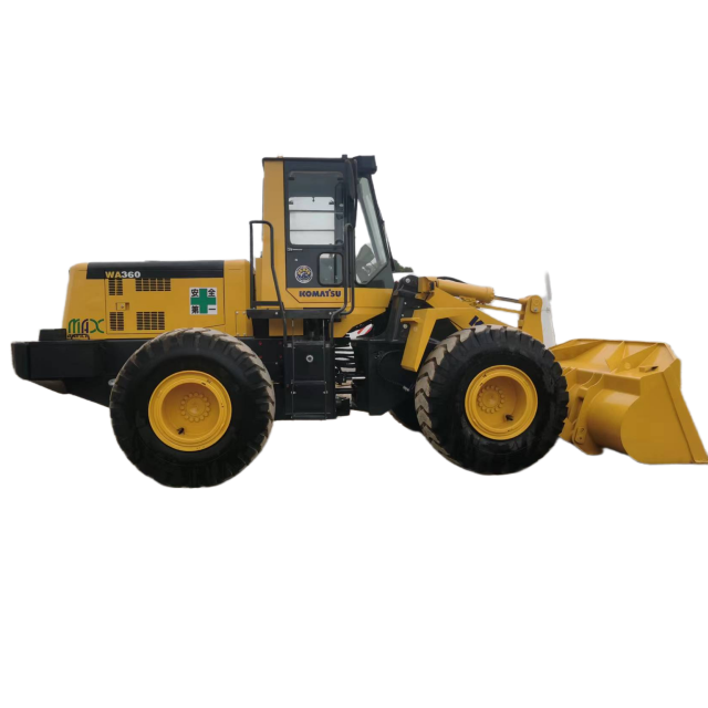Used loaders for sale Komatsu wa360-3 wheel loaders are sold at low prices