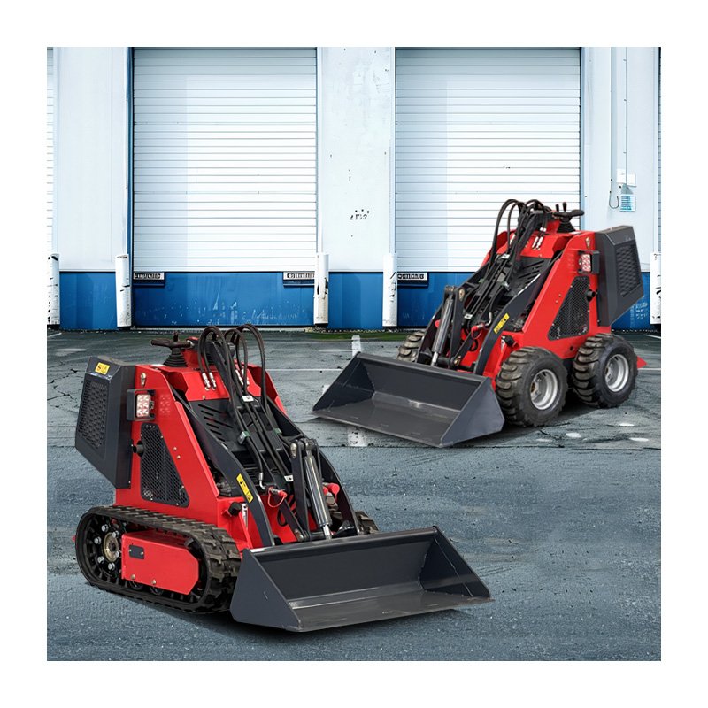 China Manufacturer cheap price Euro 5 CE EPA Small Mini Skid Steer Loader Mini crawler Skid Loaders