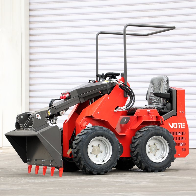 cheap mini skid steer loader EPA/EURO 5 diesel 200kg mini skid steer loaders style mini wheel loader