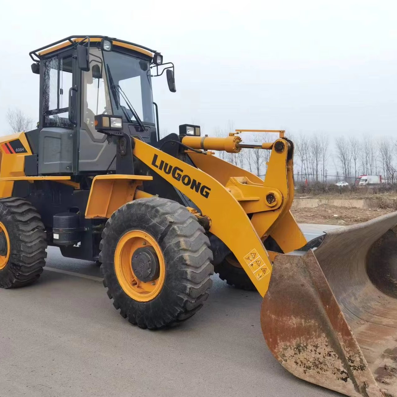 High Quality Used CLG835H Wheel Loader with Cat Engine JCB and Bobcat Mini Loader Backhoe Loader Price for Hot Sale