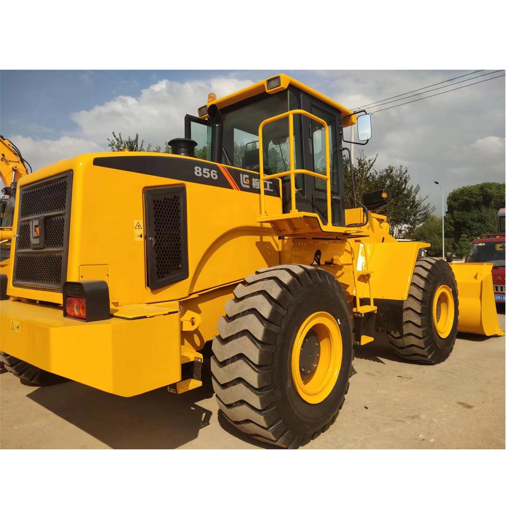 Used Loaders Used Wheel Loader Liugong856 Second Hand 90%new Chinese Made Wheel Used Loader Road Machine for Liugong 856