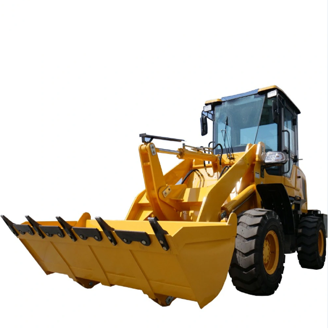 Popular Used 1ton to 6tons Mini Wheel Front Loader for Sale with Engine Motor Pump as Core Components