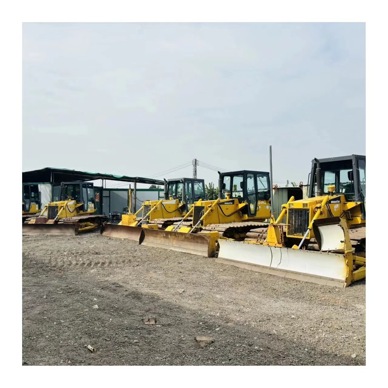 Komatsu Wa31 used loader Cheap construction heavy front wheel loader