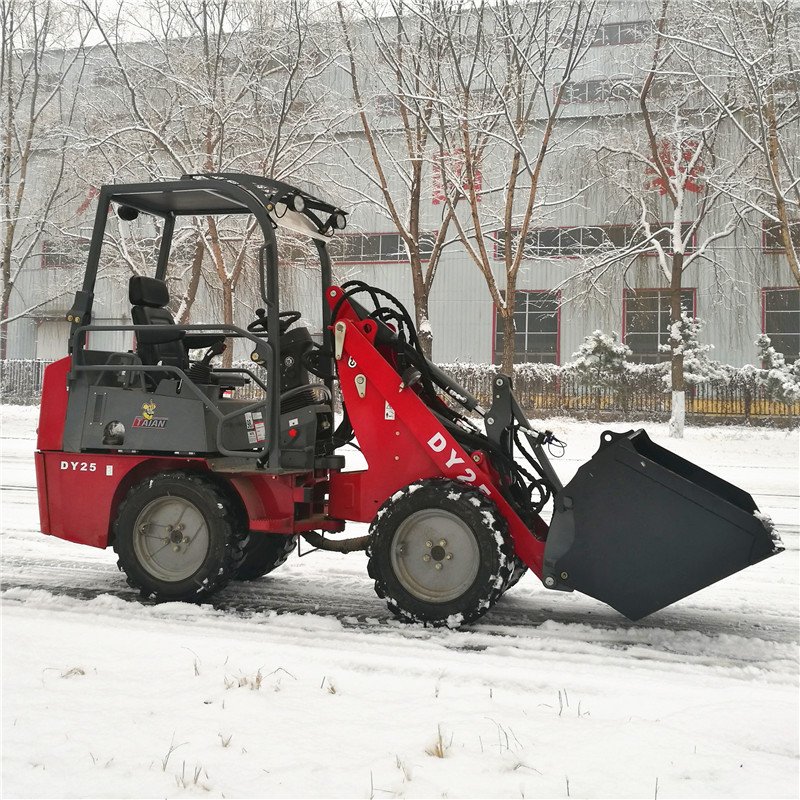 Farm front end shovel loader DY25 small mini wheel loader similar to weidemann ,giant ,schaffer