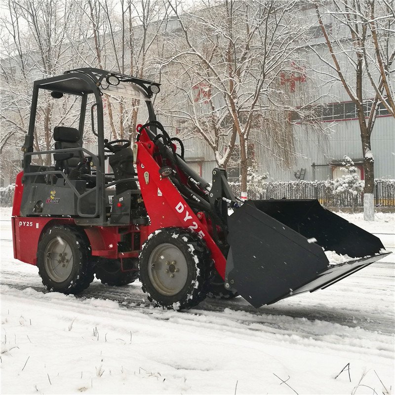 Farm front end shovel loader DY25 small mini wheel loader similar to weidemann ,giant ,schaffer