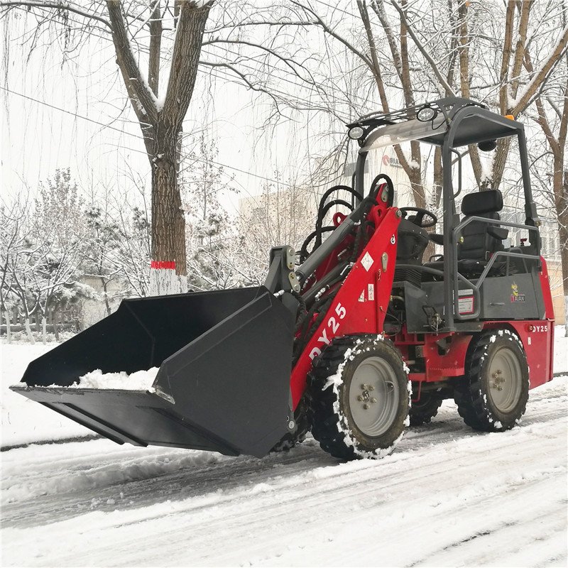 Farm front end shovel loader DY25 small mini wheel loader similar to weidemann ,giant ,schaffer
