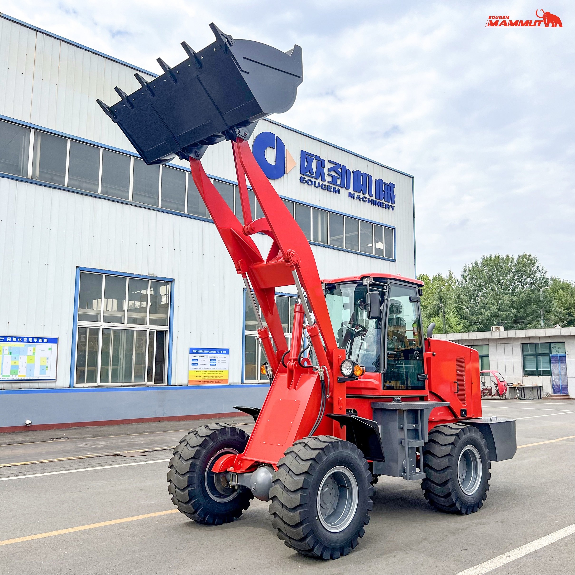 China Front end Mini Loader Multifunction Wheel Loader for Sale 1 Ton 2 ton 3 Ton Diesel Compact Small Wheel Loader