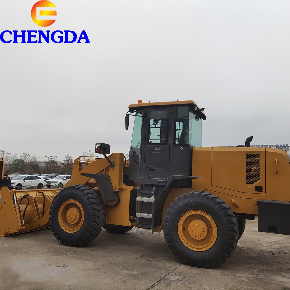 China Used Mini Front End Wheel Loaders 800kg for Sale
