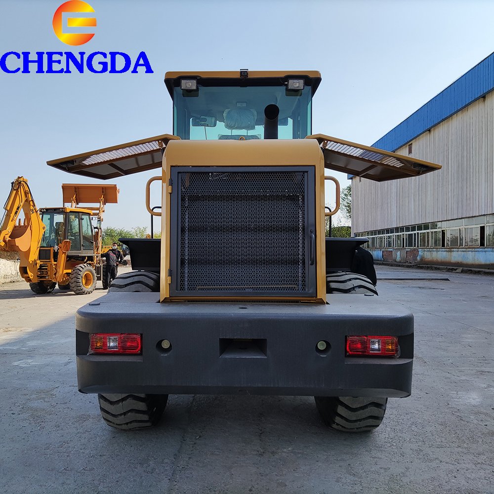 China Used Mini Front End Wheel Loaders 800kg for Sale
