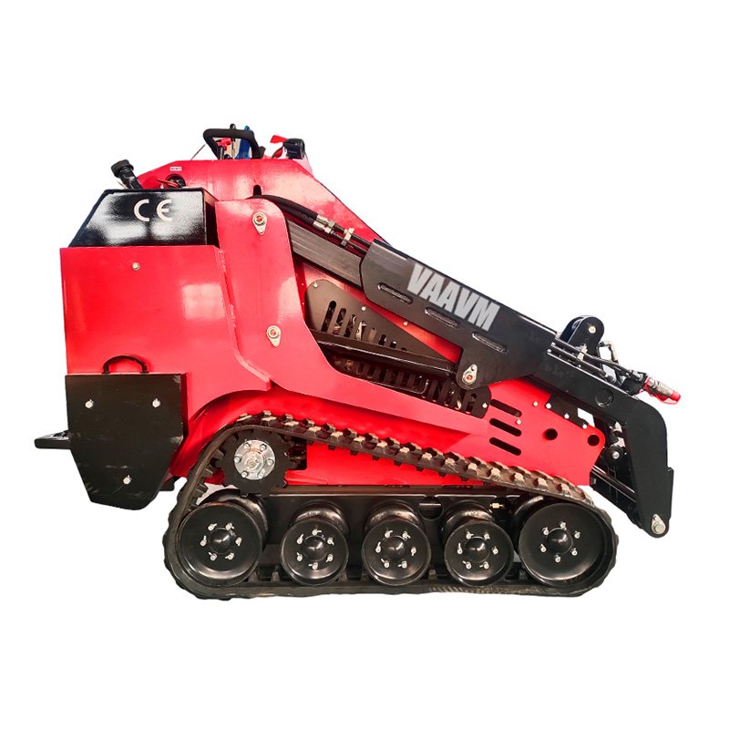 Fast Delivery VAS002 Skid Steer Loader Track Mini Loaders Crawler Skid Steer With Bucket
