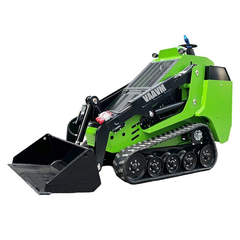 Fast Delivery VAS002 Skid Steer Loader Track Mini Loaders Crawler Skid Steer With Bucket