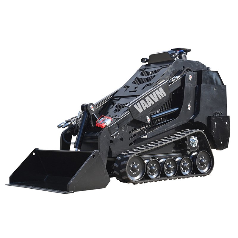Fast Delivery VAS002 Skid Steer Loader Track Mini Loaders Crawler Skid Steer With Bucket