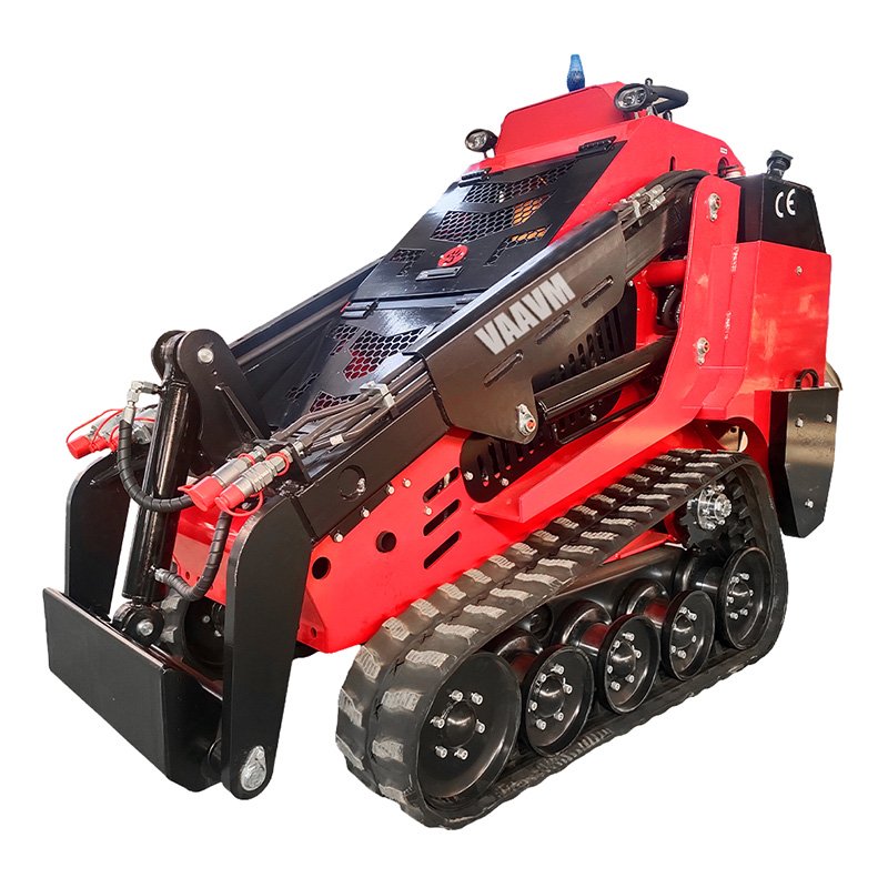 Fast Delivery VAS002 Skid Steer Loader Track Mini Loaders Crawler Skid Steer With Bucket