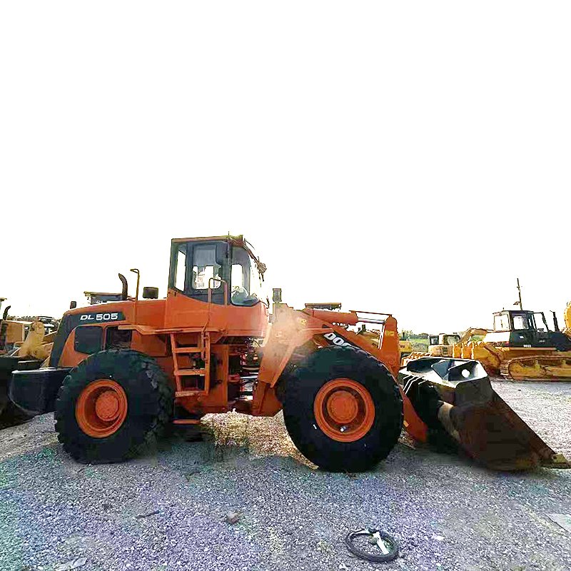 DOOSAN DL505 Cheap Price Second Doosan 505 Hand Loader Wheel Loader Used Loader Japan Original Import Provided United Kingdom