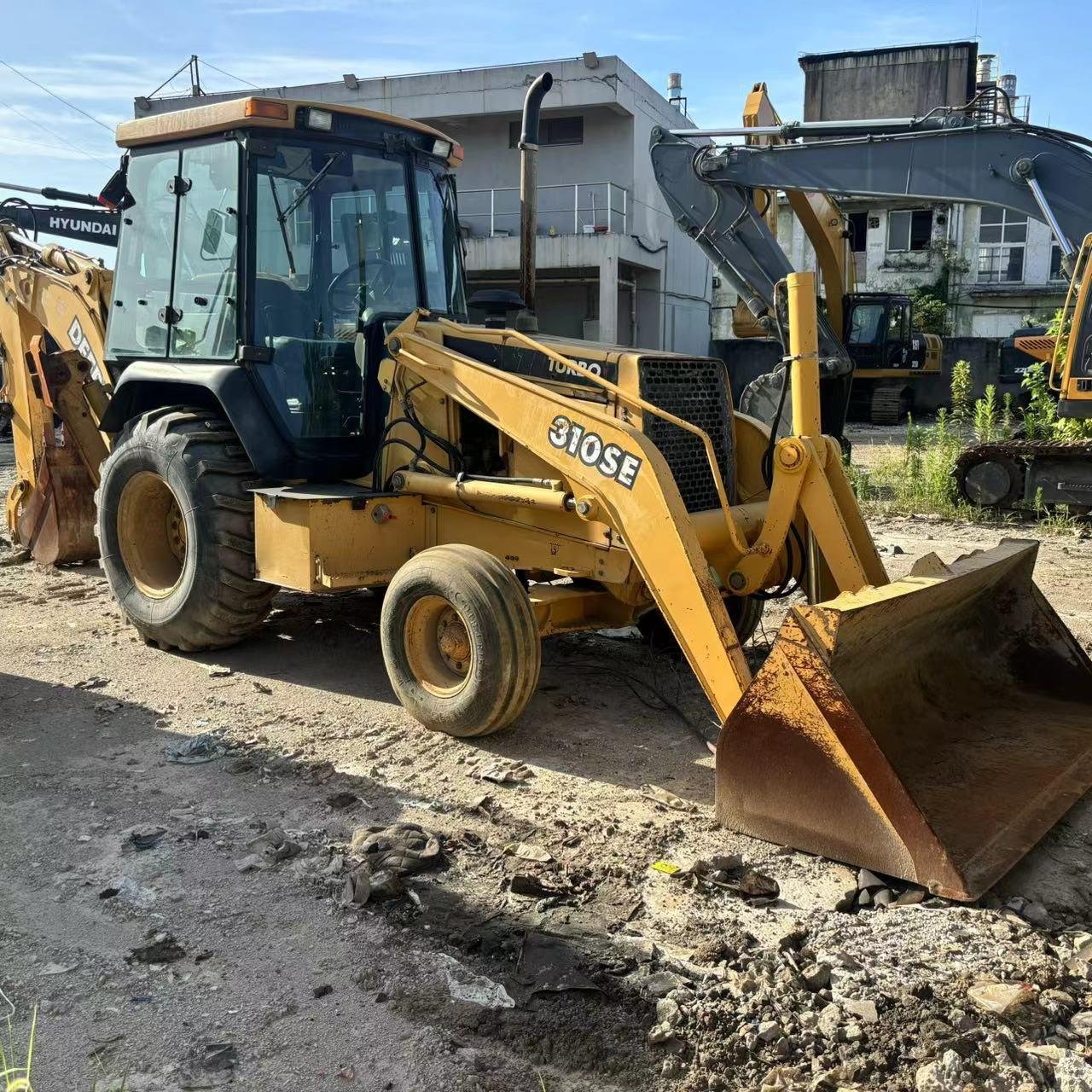 Second-hand CASE 310SE loaders in stock hot sale with cheap price and high quantity good condition strong power original engine