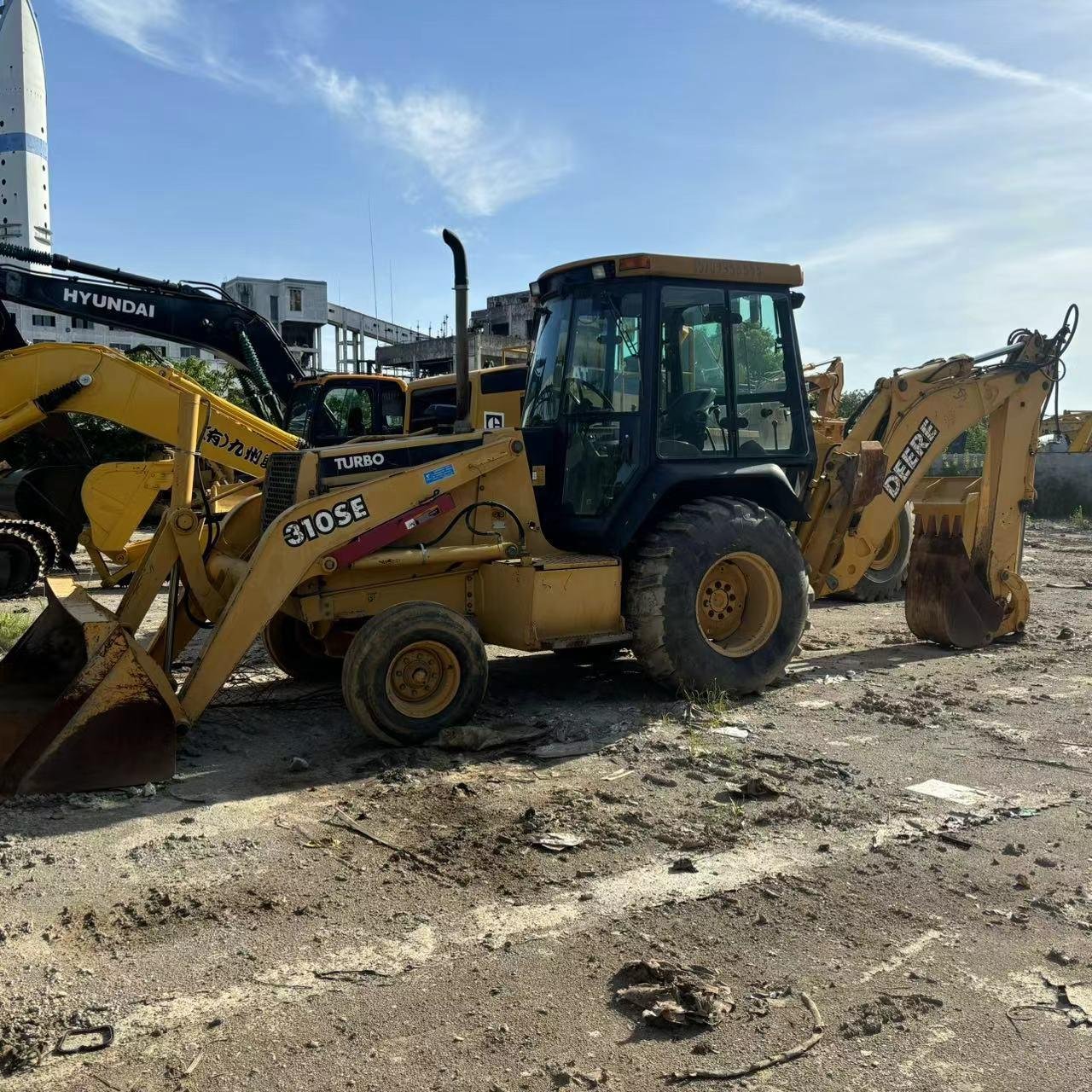 Second-hand CASE 310SE loaders in stock hot sale with cheap price and high quantity good condition strong power original engine