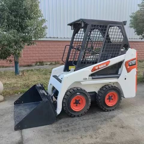 bobcat skid steer loader mini used s160 s70 s300 s550 s770 t300 t770 send hand wheel loaders for sale