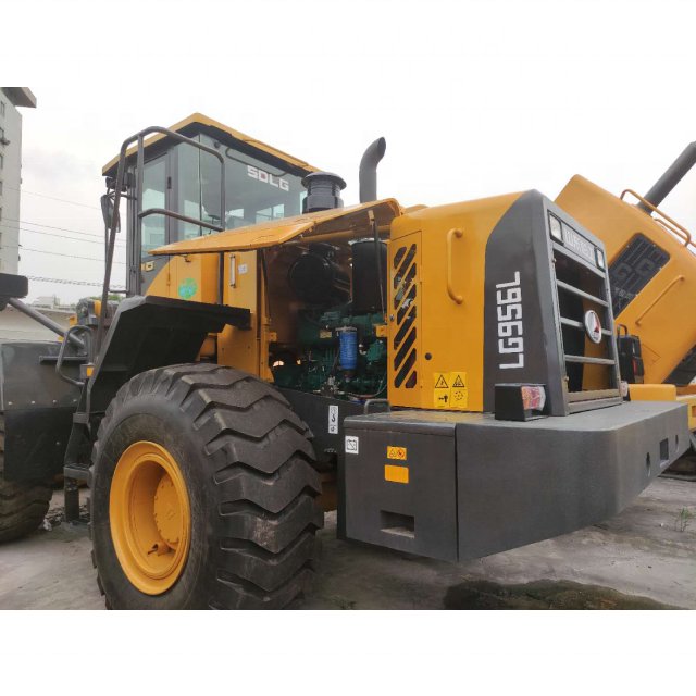 China made SDLG wheel loader used SDLG 956 loader SDLG LG956L
