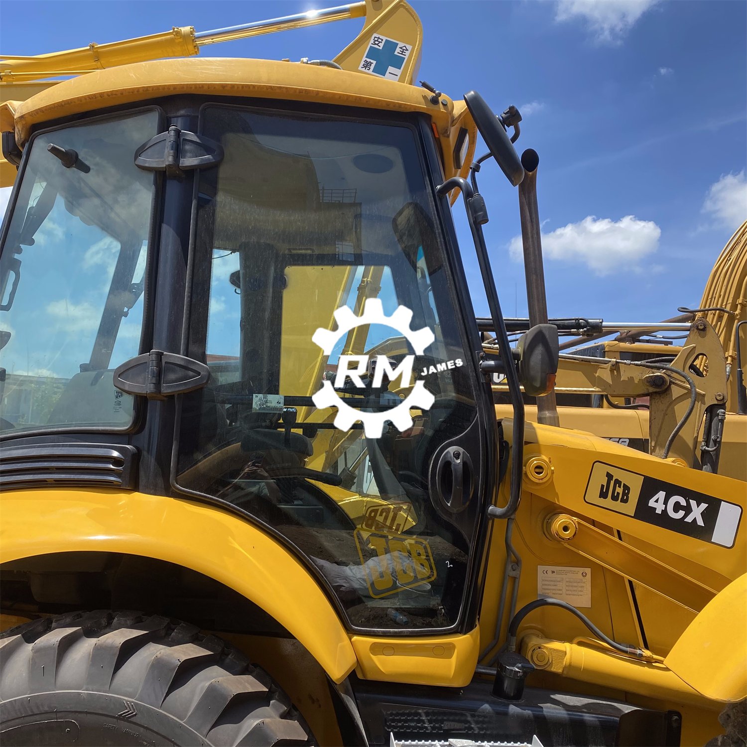 Used JCB Backhoe Loader JCB Secondhand JCB4CX Wheel 8TON Used Backhoe Excavator Loader JCB3CX JCB4CX Construction Machinery