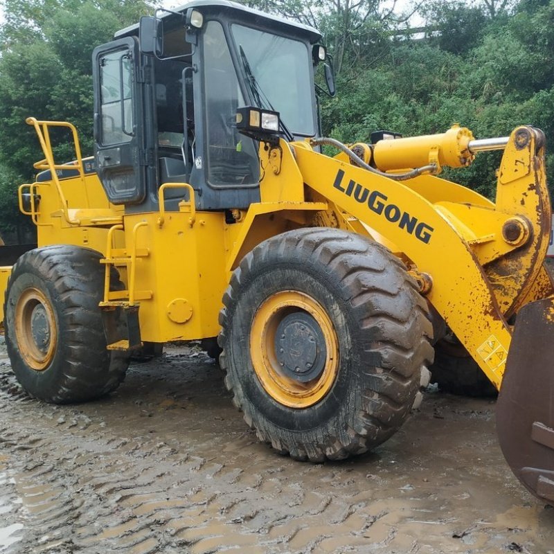 China Famous Brand Liugong Used 4 Wheel Drive New Backhoe And Loader 5Ton CLG855N in Good Condition